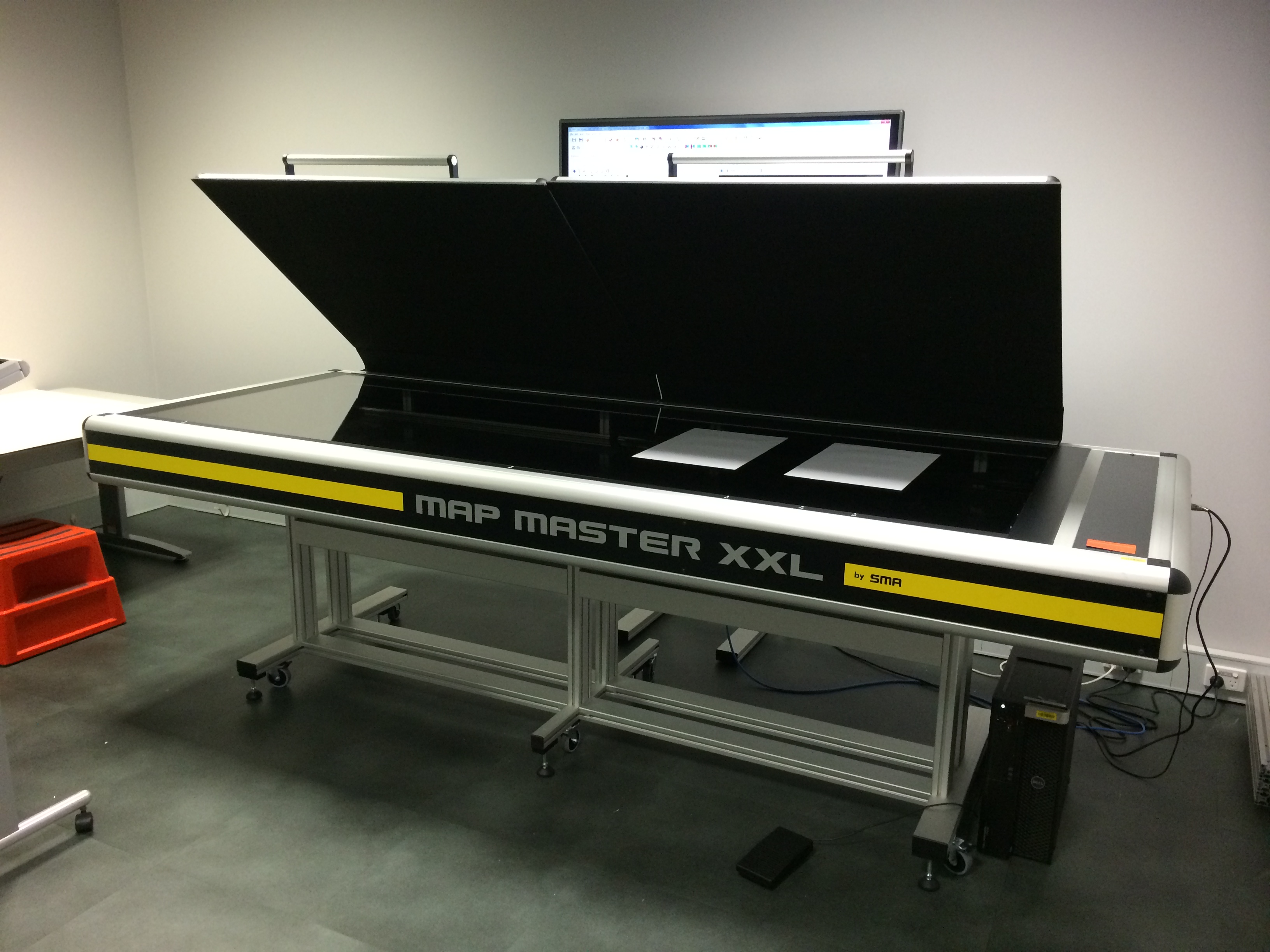 Installation of the SMA MAP MASTER now named the VERSASCAN model XXL ...